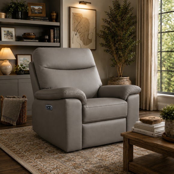 View Aspire Toronto Leather Power Recliner Armchair View Aspire Toronto Leather Power Recliner Armchair