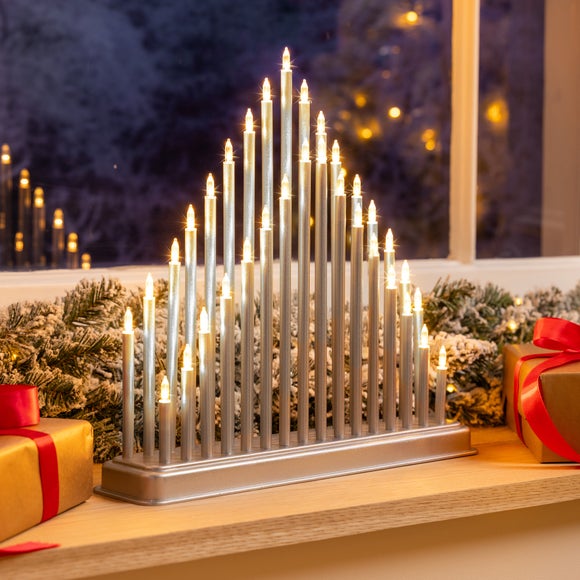 LED Light Up Candle Bridge Tower
