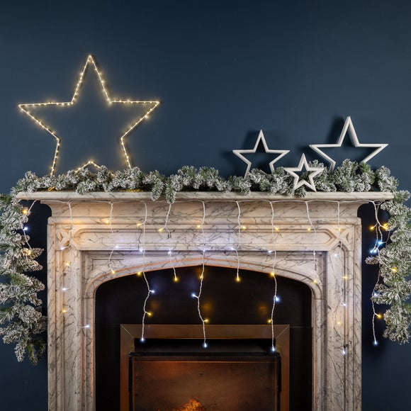 720 LED 2.5m Hanging Icicle String Lights