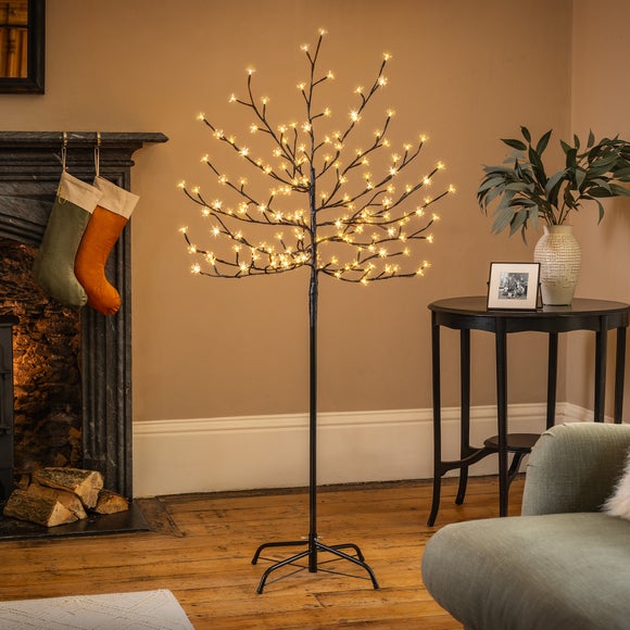 1.5m 150 LED Light Up Cherry Blossom Tree