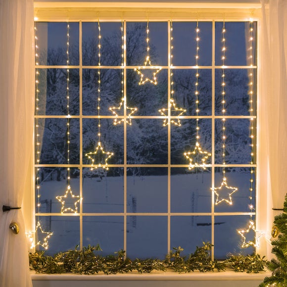 View 1.2m Micro Led Star Curtain Light View 1.2m Micro Led Star Curtain Light