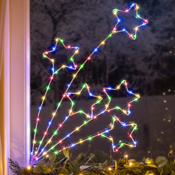 Micro LED Light Up Shooting Star Scene