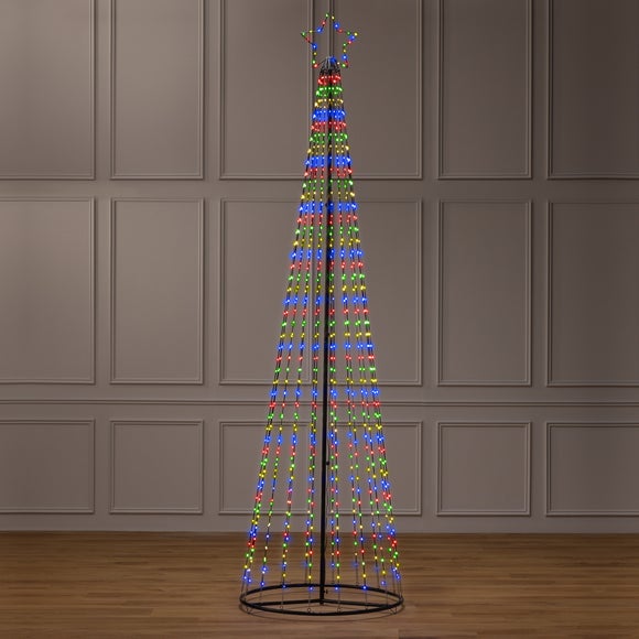 Micro LED Light Up Pyramid Tree