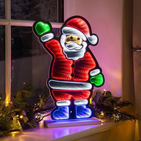 Santa Infinity Tunnel LED Light