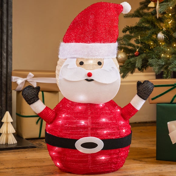 Father Christmas Pop Up LED Light Up Character