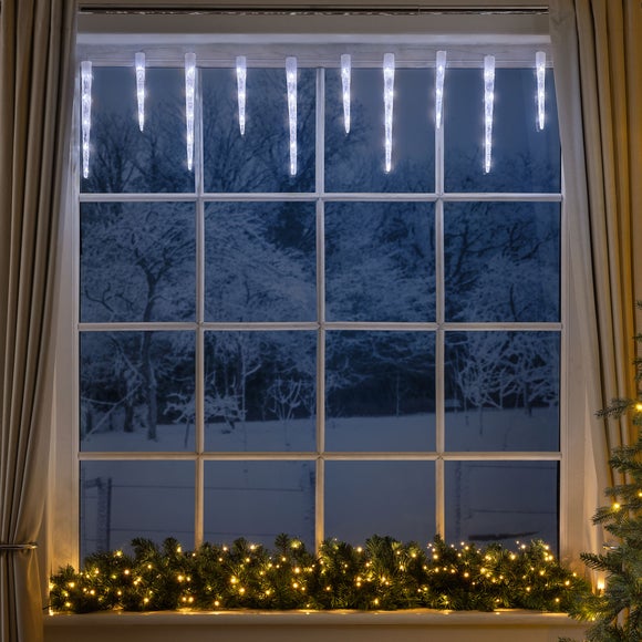 10 Hanging Icicle Lights