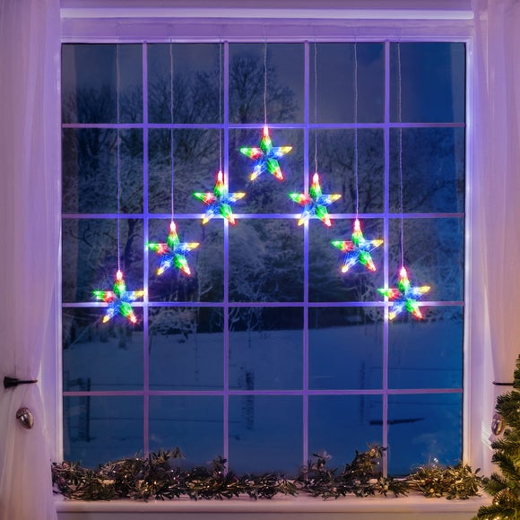View 7 Led Star Curtain Lights View 7 Led Star Curtain Lights