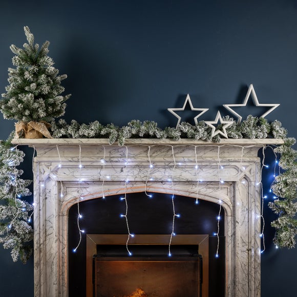 1000 LED 3.5m Hanging Icicle String Lights