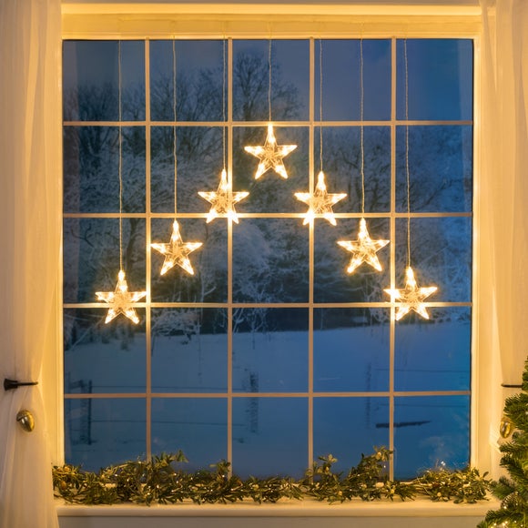 View 7 Led Star Curtain Lights View 7 Led Star Curtain Lights