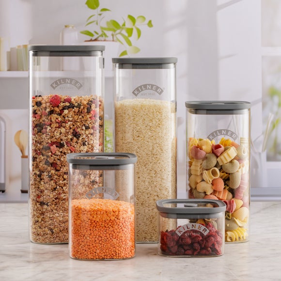 Kilner Fresh Set of 5 Pantry Storage Jars