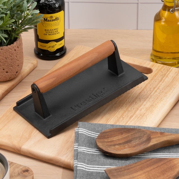 Prestige Cast Iron Grill Press