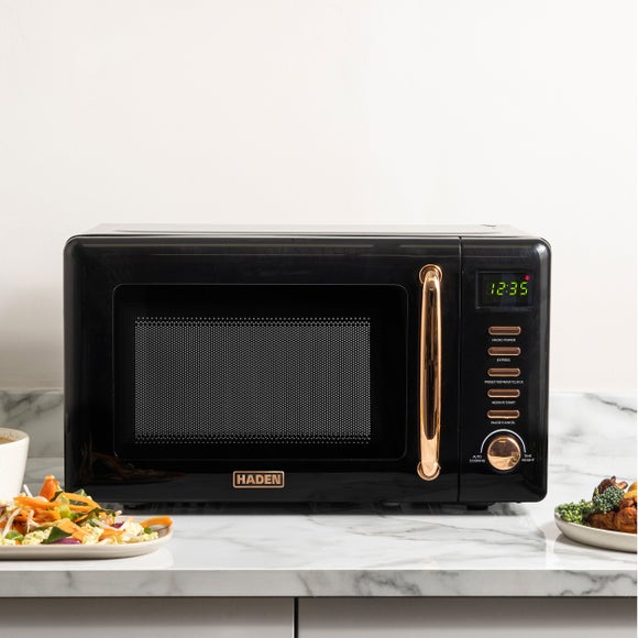Haden 20L Black & Copper Microwave
