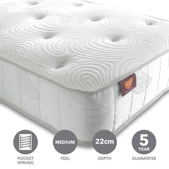 View Return - Sareer Pocket Sprung Latex Mattress- Single