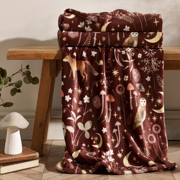 Enchanted Twilight Fleece Throw 130cm x 170cm