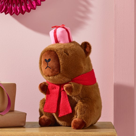 Christmas Capybara 3D Cushion