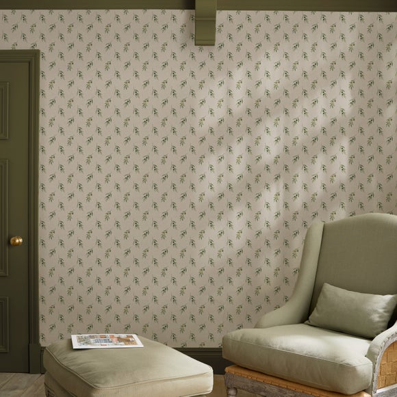 Sophie Allport Olive Branch Wallpaper