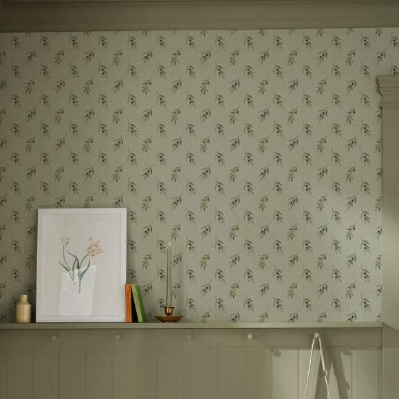 Sophie Allport Olive Branch Wallpaper