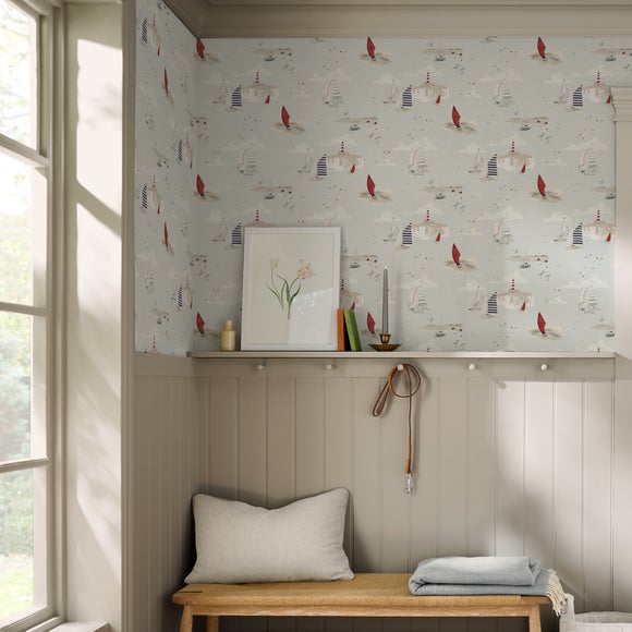 Sophie Allport Coastal Boats Wallpaper