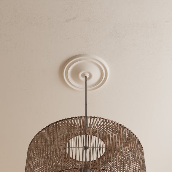 Decoflair 3inch Contemporary Ceiling Rose