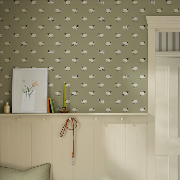 Sophie Allport Sheep Wallpaper