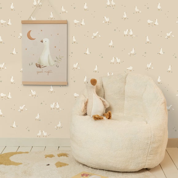 Little Dutch Vliesbehang Little Goose Wallpaper