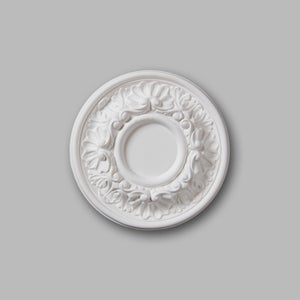 Decoflair 3inch Decorative Scroll Ceiling Rose