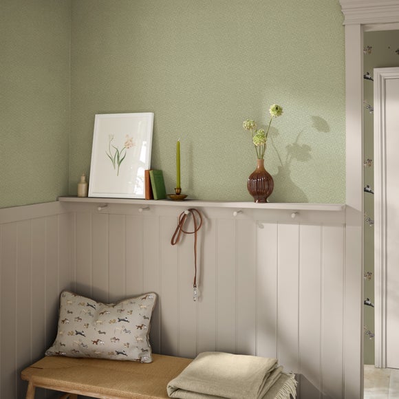 Sophie Allport Herringbone Texture Wallpaper