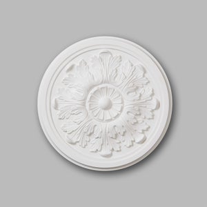 Decoflair 3inch Ornate Leaf Ceiling Rose