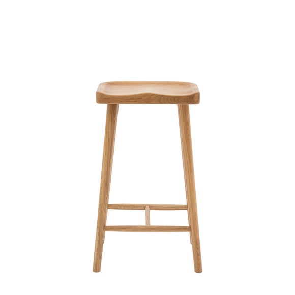 Return - Tampa Bar Stool, Natural Oak