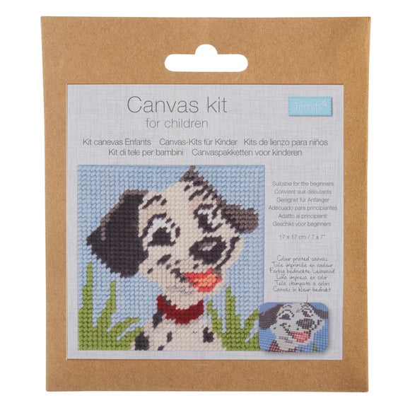 Trimits Puppy Canvas Stitch Kit