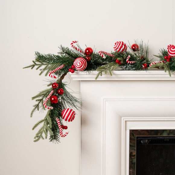 Candy Cane Garland