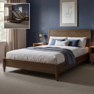 Xr Living Clara Wooden Ottoman Bed Frame