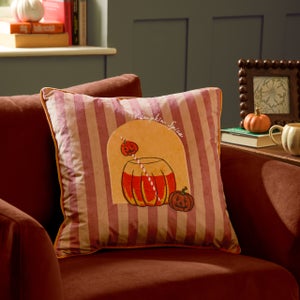 Furn. Pumpkin Spice Square Cushion
