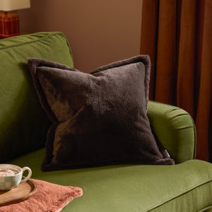 Furn. Kallu Faux Fur Reversible Square Cushion