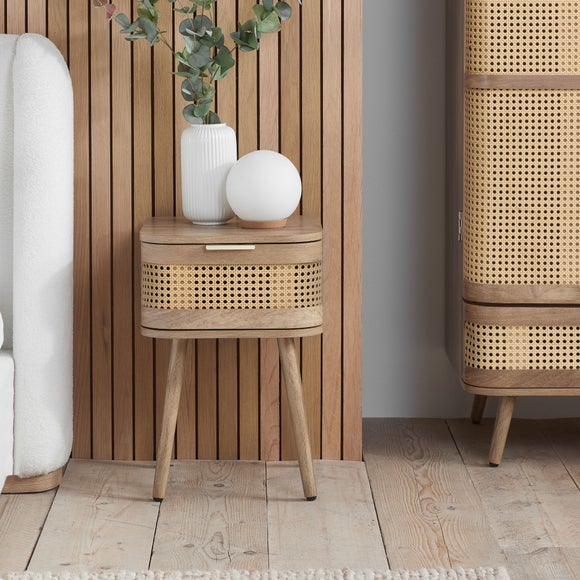 Noah 1 Drawer Bedside Table