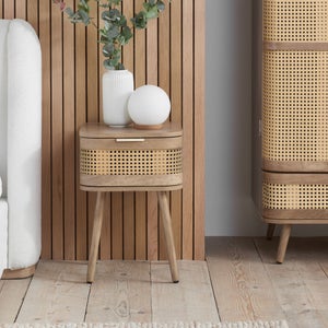 Noah 1 Drawer Bedside Table