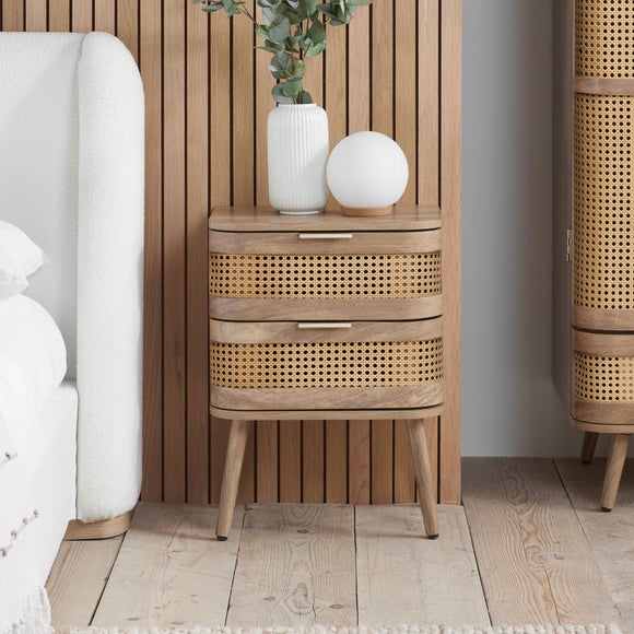 Noah 2 Drawer Bedside Table