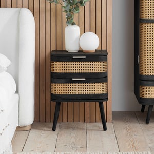 Noah 2 Drawer Bedside Table
