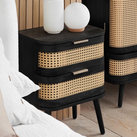 Photo 2 of Noah 2 Drawer Bedside Table Photo 2 of Noah 2 Drawer Bedside Table