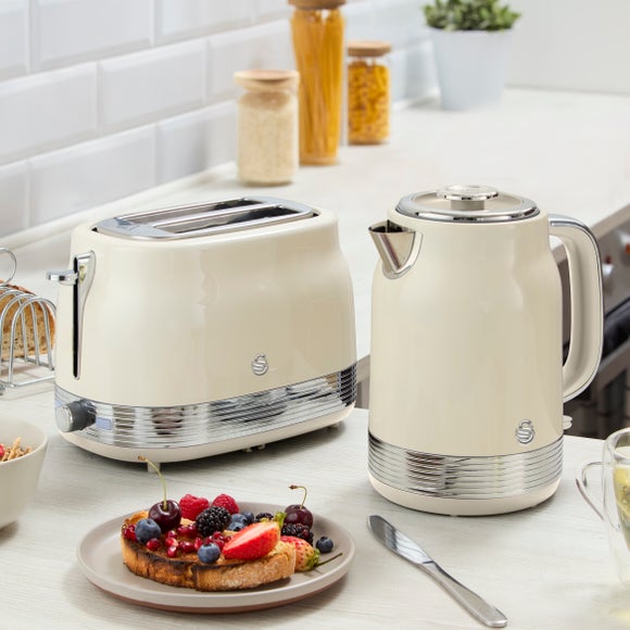 Swan Retro Revive Jug Kettle & 2 Slice Toaster Set