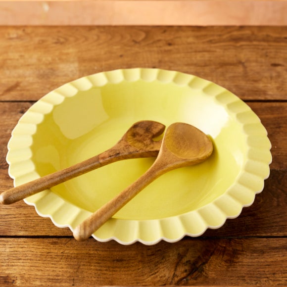 Jamie Oliver Big Love Super Server Wooden Spoon and Bowl Set