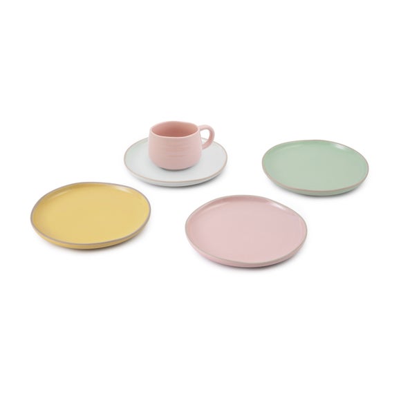 Jamie Oliver Set of 4 Big Love Side Plate and Mug Set