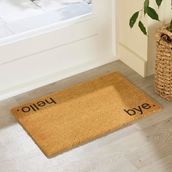 Artsy Mats Hello Bye Coir Doormat