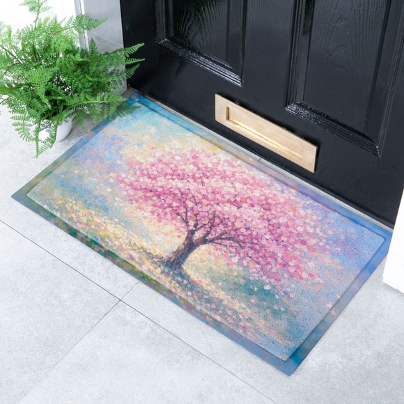 Artsy Mats Blossom Tree Indoor Outdoor Doormat