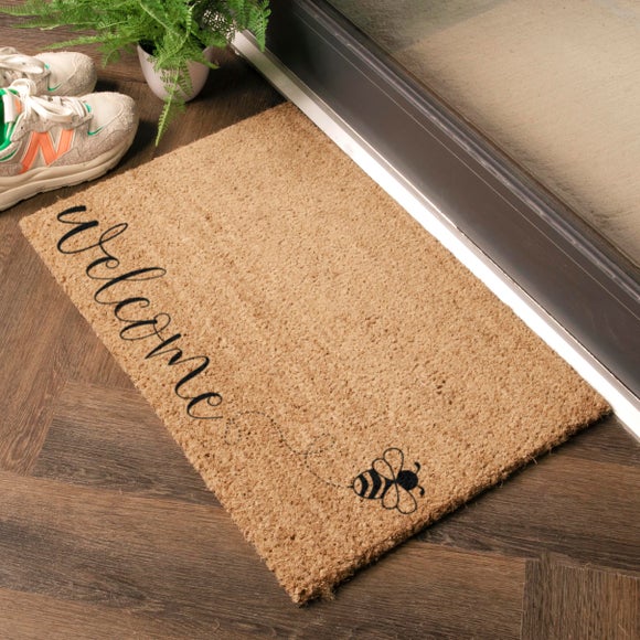 Artsy Mats Welcome Bee Coir Doormat