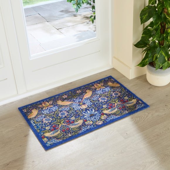 Artsy Mats William Morris Strawberry Thief Indoor Washable Doormat