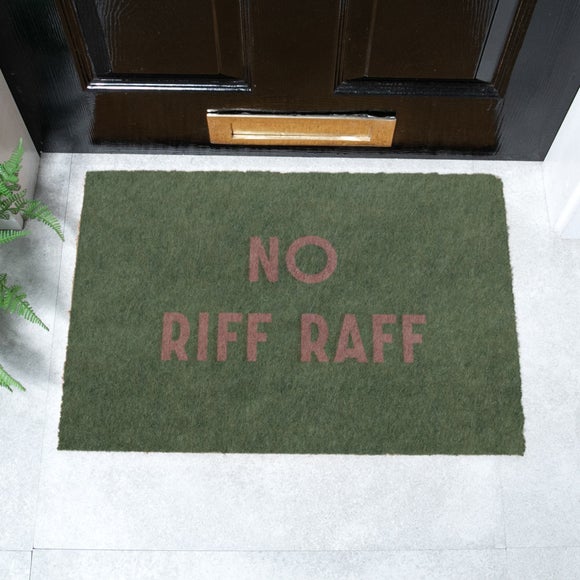 Artsy Mats No Riff Raff Coir Doormat