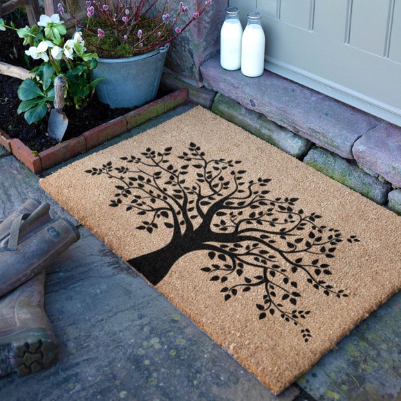 Artsy Mats Country Home Tree of Life Extra Large Coir Doormat