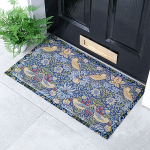 Artsy Mats William Morris Strawberry Thief Indoor Outdoor Doormat