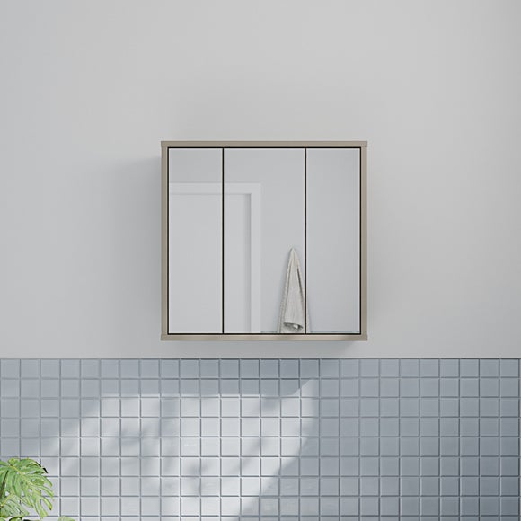 Furniture To Go Alice Springs Mirror 3 Door Wall Cabinet